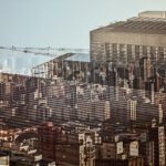 Fotografia da exposição fotográfica Virtualidades Urbanas, de Felipe Raizer, em Lisboa, Portugal